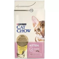   CAT CHOW Kitten suha hrana za mačke, bogata s piščancem 15 kg