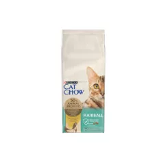   CAT CHOW Hairball Control suha hrana za mačke, bogata s piščancem 15 kg