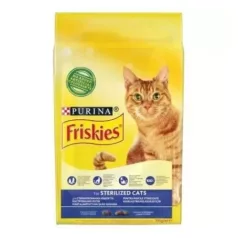   Friskies Steril suha hrana za mačke z lososom in zelenjavo 10 kg