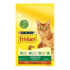   Friskies Indoor suha hrana za mačke s piščancem in dodano vrtno zelenjavo 10 kg