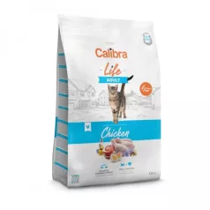 Calibra Cat Life Adult Chicken mačja hrana 1,5 kg