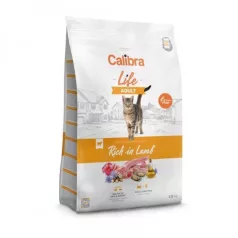 Calibra Cat Life Adult Lamb mačja hrana 1,5 kg