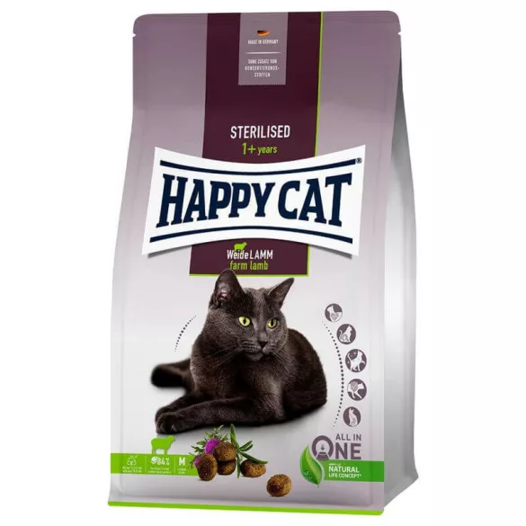 Happy Cat Adult Sterilised Jagnjetina 4 kg