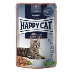 Happy Cat Pouch Omaka Culinary Losos 85g