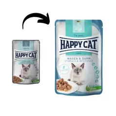 Happy Cat Pouch Omaka Sensitive Stomach in Intestines 85g