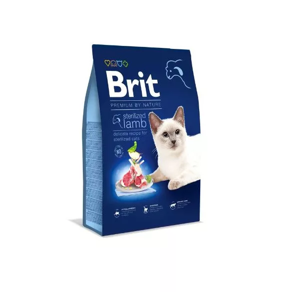 Brit Premium Cat Sterilised Lamb 1,5kg