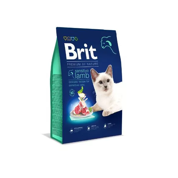 Brit Premium Cat Sensitive Lamb 8 kg