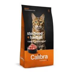   Calibra Cat EXPERT+ Adult Sterilised & Hairball hrana za mačke 1,5kg