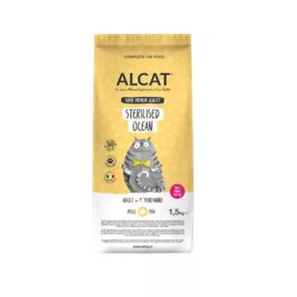 Alcat Adult Sterilised Ocean 1,5 kg mačja hrana