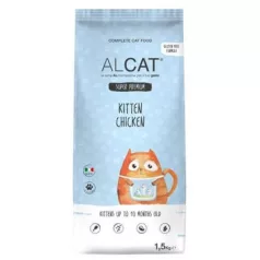 Alcat Kitten Chicken 1,5 kg mačja hrana