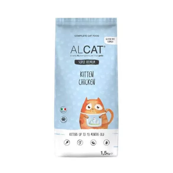 Alcat Kitten Chicken 1,5 kg mačja hrana