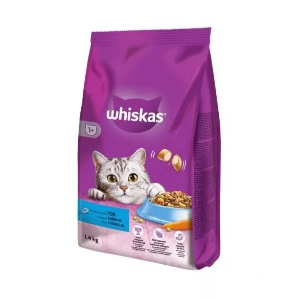 WHISKAS suha hrana za mačke 1,4 kg tuna
