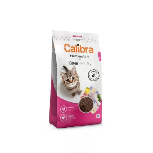 Calibra Cat Premium Line Kitten Poultry hrana za mačke 10+2 kg darilo
