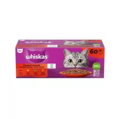 WHISKAS vrečke Klasični izbor 60x85g