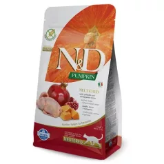 N&D Cat Grain Free Pumpkin prepelica sterilizirane 1,5 kg
