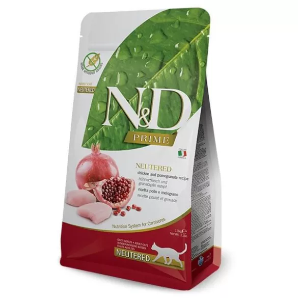 N&D Cat Prime piščanec&granatno jabolko adult sterilizirane 5 kg